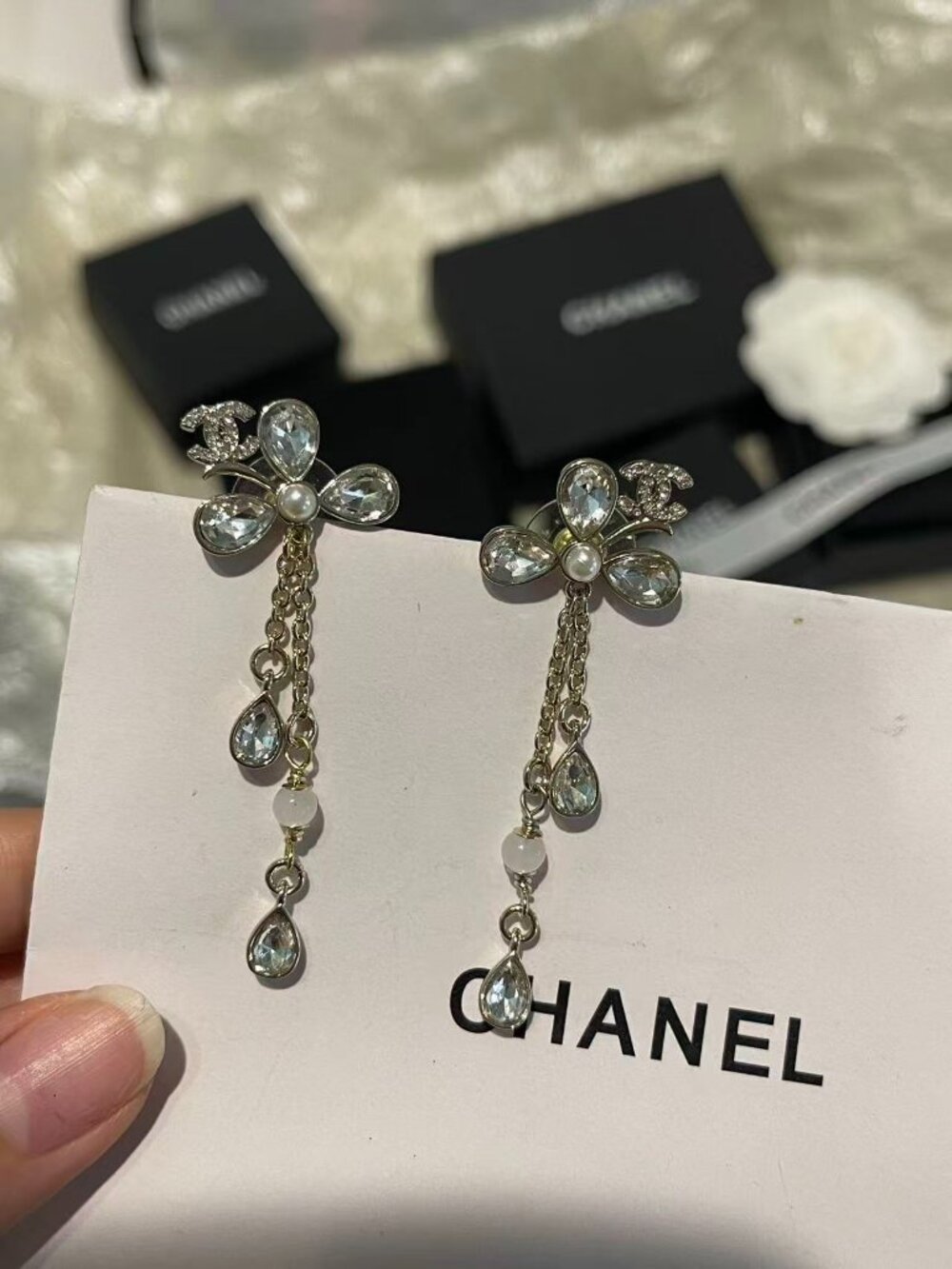 Beautiful Chanel Earrings View 5